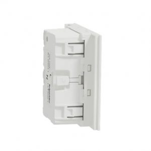 Ổ cắm đôi 3 chấu 16A, size E (3S) cắm nhanh M3T426UST2_WE AvatarOn A Schneider