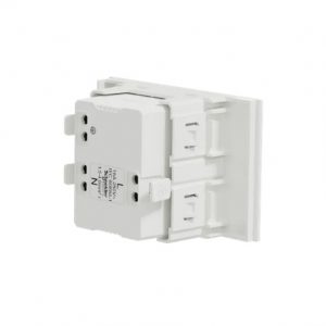 Ổ cắm đơn 3 chấu 16A, size 2S cắm nhanh M3T426UST_WE AvatarOn A Schneider