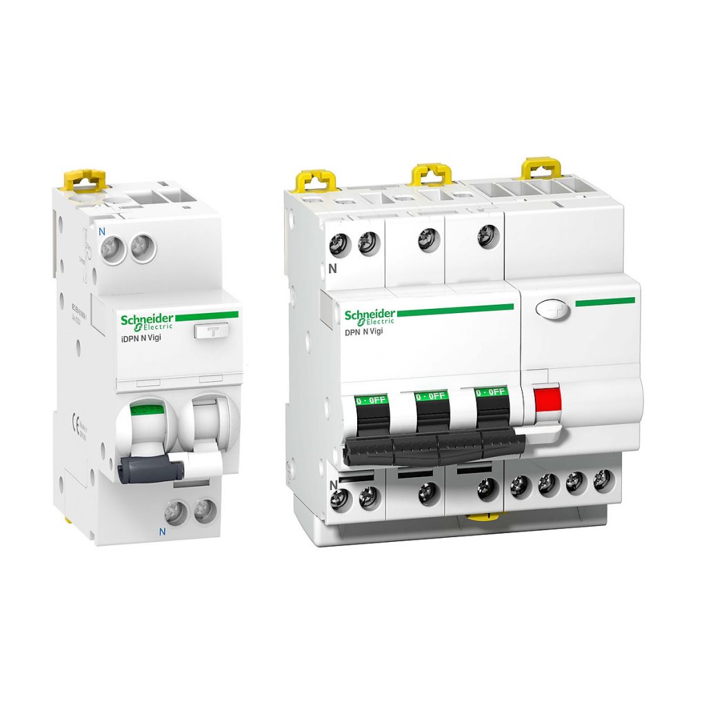 Aptomat chống giật là gì | Hướng dẫn đấu aptomat chống giật Aptomat chống giật Schneider