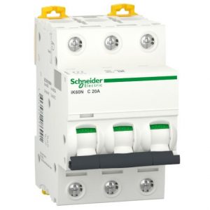 Aptomat Schneider A9K24320 MCB 3P 20A 6kA