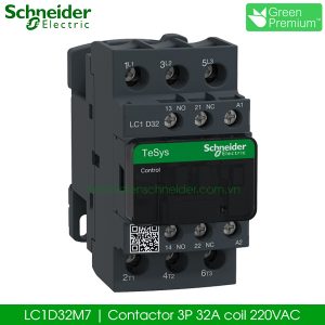 LC1D32M7 Schneider Contactor 3P 32A 220VAC
