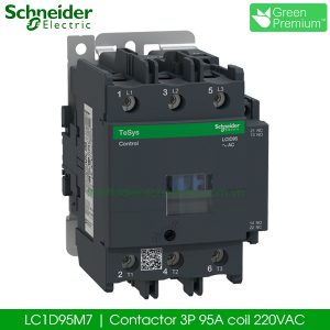 LC1D95M7 Schneider Contactor 3P 95A 220VAC