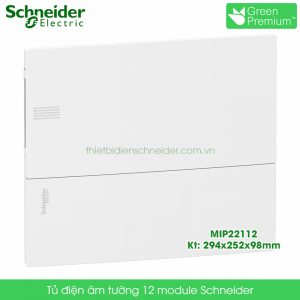 MIP22112 Tủ điện âm tường 12 module Schneider