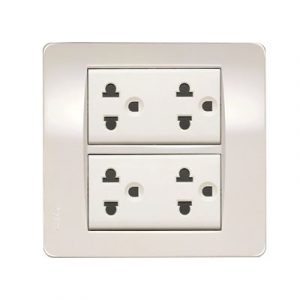 Mặt 6 thiết bị size S A3000T2_G19 Schneider