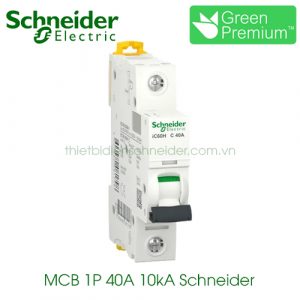 MCB 1P 40A 10kA Schneider A9F84140