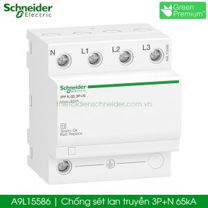 A9L15586 Schneider Chống sét lan truyền 3P+N 65kA