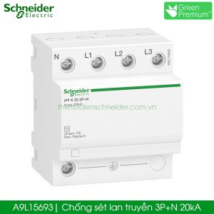 A9L15693 Schneider Chống sét lan truyền 3P+N 20kA