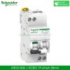 Aptomat chống giật A9D31606 1P+N 6A 30mA RCBO Schneider A9D31606 Schneider RCBO 1P+N 6A 30mA