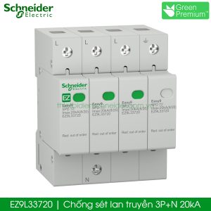 eZ9L33720 Schneider Chống sét lan truyền 3P+N 20kA