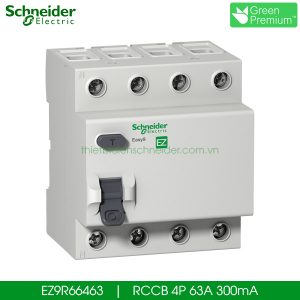 EZ9R66463 Schneider RCCB 4P 63A 300mA