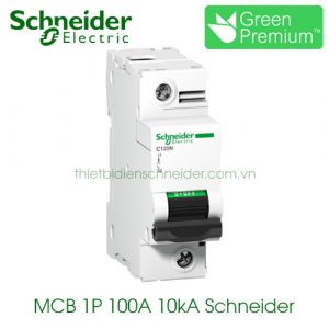 MCB 1P 100A 10kA Schneider A9N18358