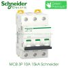 MCB 3P 10A 15kA Schneider A9F94310