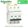 MCB 3P 16A 10kA Schneider A9F84316