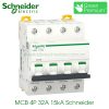 MCB 4P 32A 15kA Schneider A9F94432