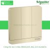 Công tắc ba 2 chiều E8333L2LED_WG_G19 AvatarOn Schneider
