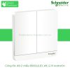 Công tắc đôi 2 chiều E8332L2LED_WE_G19 AvatarOn Schneider