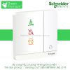 Bộ công tắc chuông không làm phiền, xin dọn phòng, vui lòng chờ E8331BPDMW_WE_G19 AvatarOn Schneider