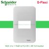 Mặt 1 thiết bị FG1051_WE, size S Schneider S-Flexi Mặt 1 thiết bị FG1051_WE Schneider S-Flexi