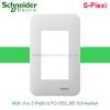 Mặt 3 thiết bị FG1053_WE Schneider S-Flexi
