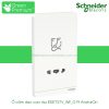 Ổ cắm dao cạo râu E83T727V_WE_G19 AvatarOn Schneider