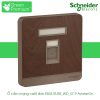 Ổ cắm mạng cat5e đơn E8331RJS5_WD_G19 AvatarOn Schneider