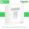 Ổ cắm mạng cat6 đơn E8331RJS6_WE_G19 AvatarOn Schneider
