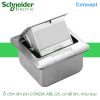 Ổ cắm âm sàn Schneider CON224_ABE_G5 Concept