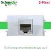Ổ cắm mạng cat5e F30RJ5EM_WE_G19 Schneider S-Flexi