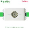 Ổ cắm tivi F30TVSM_WE_G19 Schneider S-Flexi