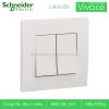 Công tắc đôi 2 chiều KB32_WE_G19 Schneider Vivace
