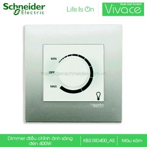 Dimmer đèn Schneider KB31RD400_AS Vivace