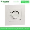 Dimmer điều chỉnh quạt KB31RF250_WE Schneider Vivace Dimmer quạt Schneider KB31RF250_WE Vivace