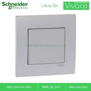 Mặt che trơn Schneider KB30_AS_G19 Vivace