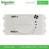 Dimmer điều chỉnh tốc độ quạt 3031V400FM_K_WE Zencelo A Schneider Dimmer quạt 3031V400FM_K_WE Zencelo A Schneider