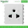 Ổ cắm đơn 3 chấu 84426MUES_WE_G19 Zencelo A Schneider, size 2S Ổ cắm đơn 3 chấu size 2S 84426MUES_WE_G19 Zencelo A Schneider