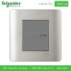 Bộ công tắc chuông 10A E8431BP1_SA_G19 Zencelo Schneider Công tắc chuông E8431BP1_SA_G19 Zencelo Schneider màu xám