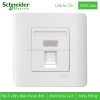Bộ ổ cắm điện thoại E8431RJS4_G19 Zencelo Schneider Ổ cắm điện thoại đơn E8431RJS4_G19 Zencelo Schneider màu trắng