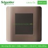 Bộ công tắc đơn 1 chiều 16A E8431_1_SZ_G19 Zencelo Schneider Công tắc đơn 1 chiều E8431_1_SZ_G19 Zencelo Schneider màu đồng
