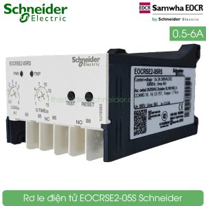 Rơ le bảo vệ động cơ EOCRSE2-05RS Samwha Schneider