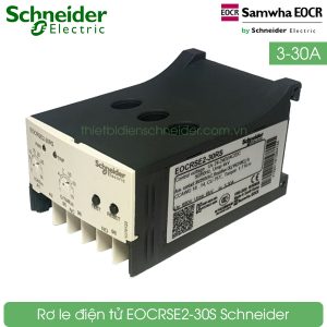 Rơ le điện tử EOCRSE2-30RS Schneider Rơ le bảo vệ động cơ EOCRSE2-30RS Samwha Schneider