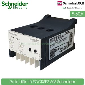 Rơ le điện tử EOCRSE2-60RS Schneider Rơ le bảo vệ động cơ EOCRSE2-60RS Samwha Schneider