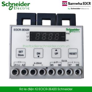 Rơ le điện tử bảo vệ động cơ EOCR-3E420 Schneider