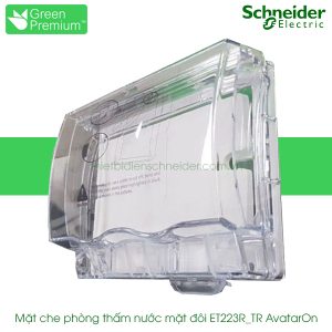 Mặt che phòng thấm nước mặt đôi ET223R_TR AvatarOn Schneider