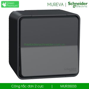 Công tắc đơn 2 cực MUR35033 Mureva Schneider