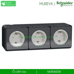 Ổ cắm ba 16A 2P+E MUR36038 Mureva Schneider