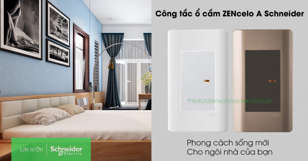 Chất lượng công tắc ổ cắm Zencelo A Schneider ra sao? Địa điểm mua hàng uy tín ở đâu? Công tắc ổ cắm Zencelo A Schneider