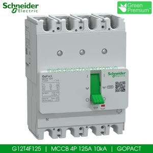 G12T4F125 Gopact MCCB 4P 125A 10kA Schneider