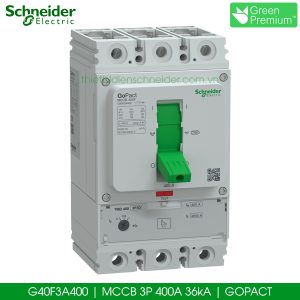 G40F3A400 Gopact MCCB 3P 400A 36kA Schneider