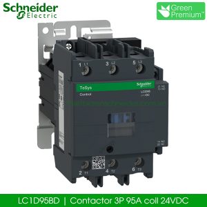 LC1D95BD Contactor 3P 95A coil 24VDC Schneider