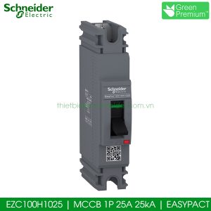 EZC100H1025 Schneider MCCB 1P 25A 25kA EasyPact EZC100